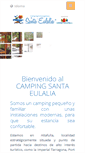 Mobile Screenshot of campingsantaeulalia.com